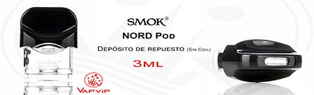 Depósito 3ml POD SMOK NORD en España